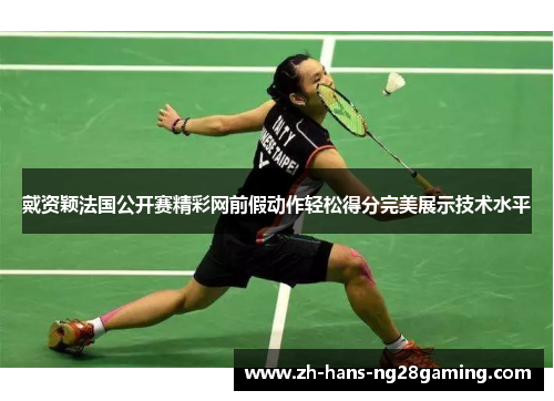 戴资颖法国公开赛精彩网前假动作轻松得分完美展示技术水平 戴资颖法国公开赛精彩网前假动作轻松得分完美展示技术水平