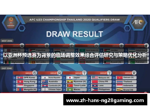 以亚洲杯预选赛为背景的临场调整效果综合评估研究与策略优化分析